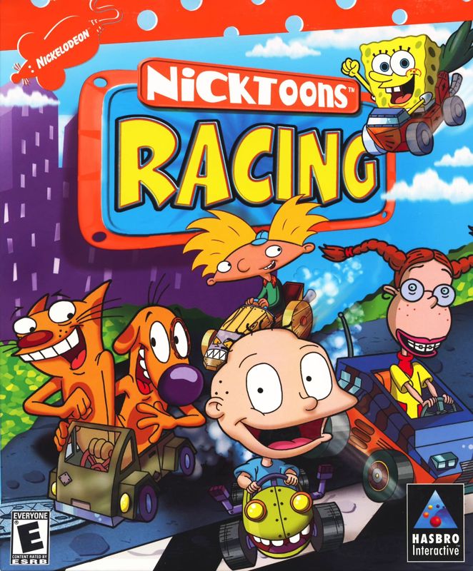 Nicktoons Racing box art for Playstation